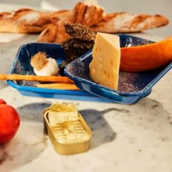 Splatter Fest Enamel Roasting And Serving Dish, Cobalt Blue 7 Splatter Fest Enamel Roasting And Serving Dish, Cobalt Blue -Sous Chef Sales Boutique 0004 Kapka 0257