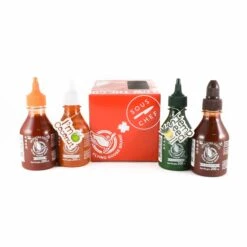 Flying Goose Sriracha Box Set, 4 X 200ml -Sous Chef Sales Boutique 4PackSriracha2