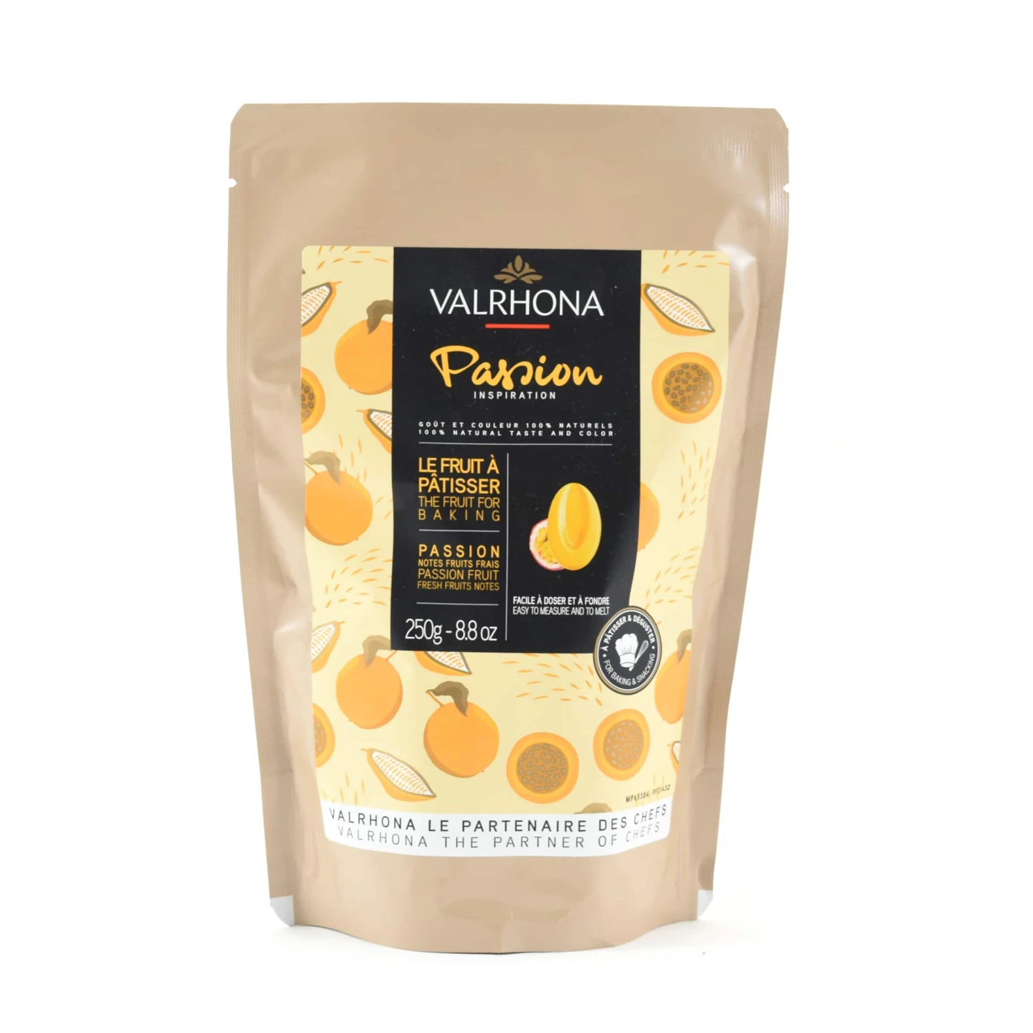 Valrhona Passion Fruit Inspiration - Couverture 250g 1 Valrhona Passion Fruit Inspiration - Couverture 250g