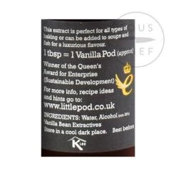 Littlepod Pure Vanilla Extract 100ml 5 Littlepod Pure Vanilla Extract 100ml -Sous Chef Sales Boutique AC0001 Littlepod Pure Vanilla Extract 2