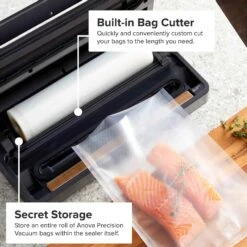 Anova Sous-Vide Professional Vacuum Sealer -Sous Chef Sales Boutique AO0012 AnovaSous VideProfessionalVacuumSealer lifestyle3text
