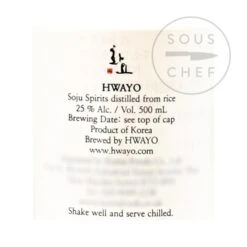 Hwayo Soju 500ml -Sous Chef Sales Boutique BB0082 Hwayo Soju 1