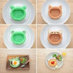 Animal Rice Mould Set For Curry -Sous Chef Sales Boutique BC0082 Animal Rice Mould Set for Curry LS4