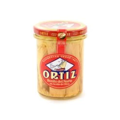 Ortiz Bonito Tuna Fillets In Olive Oil In Glass Jar 220g
