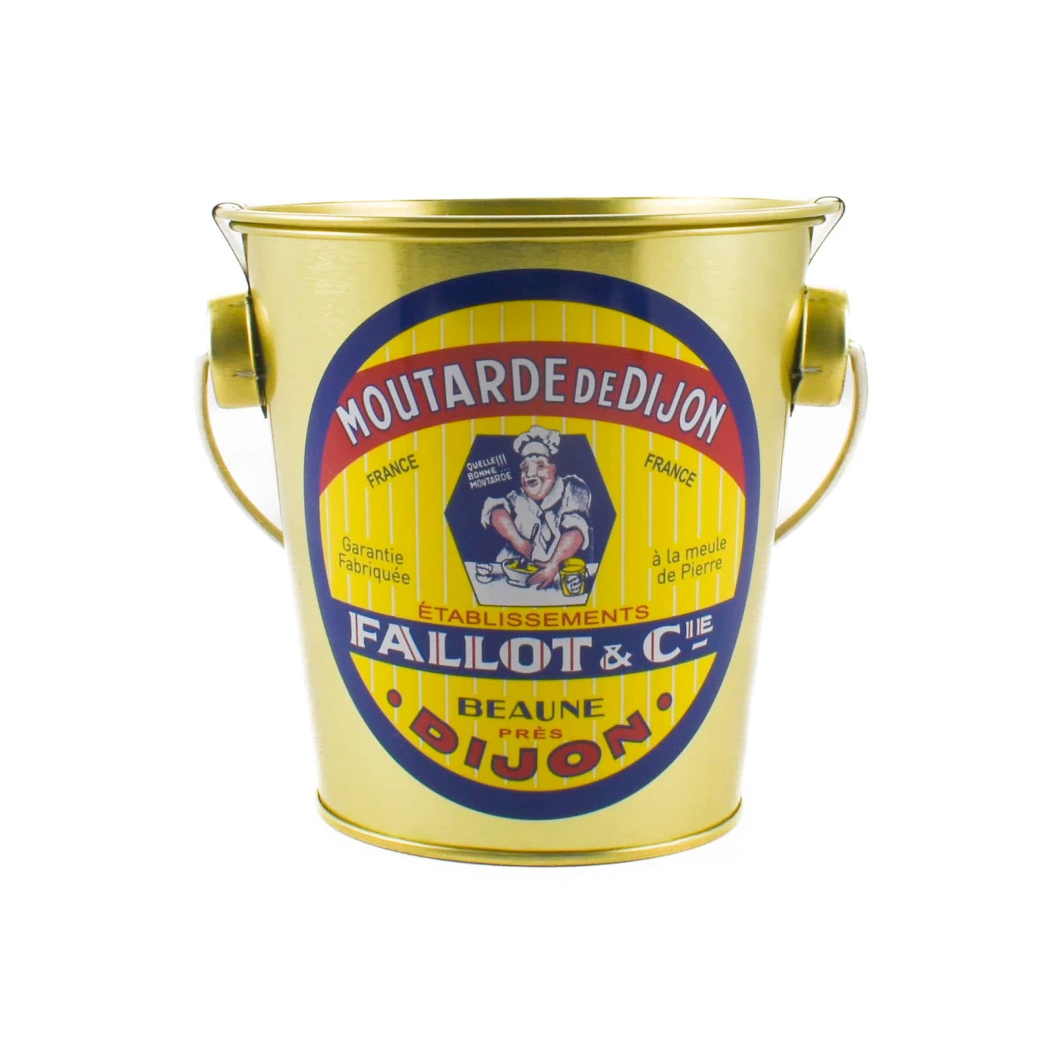 Fallot Dijon Mustard In Gift Metal Bucket 450g 1 Fallot Dijon Mustard In Gift Metal Bucket 450g