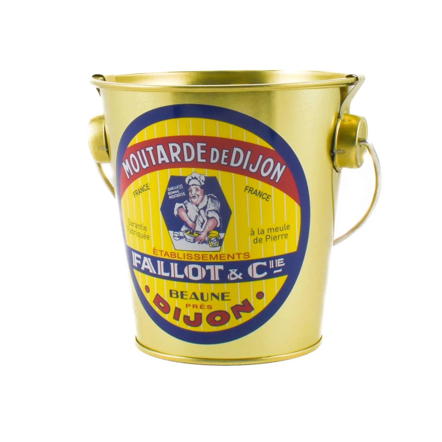 Fallot Dijon Mustard In Gift Metal Bucket 450g 3 Fallot Dijon Mustard In Gift Metal Bucket 450g - Image 3