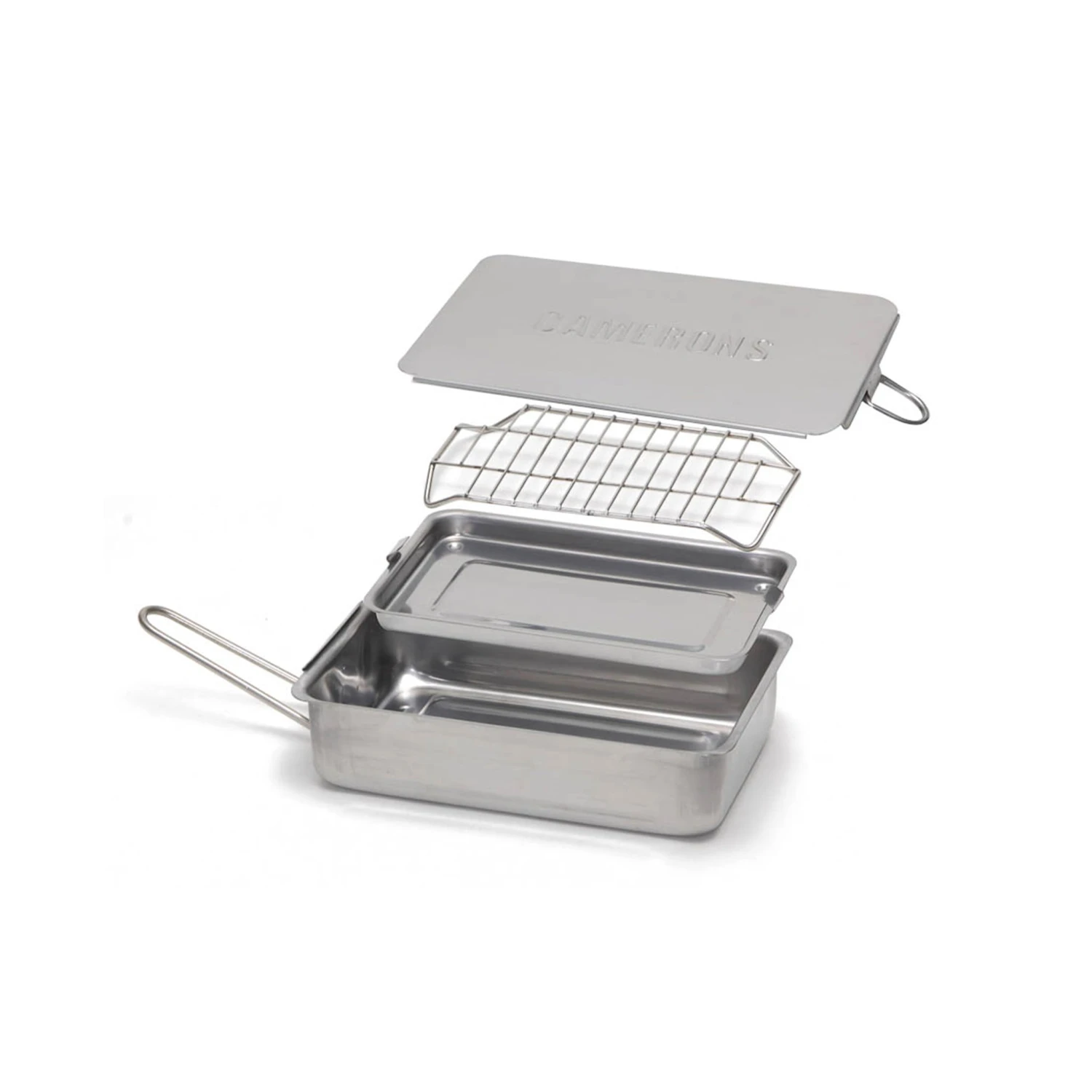 Camerons Gourmet Mini Smoker, 18cm X 28cm 1 Camerons Gourmet Mini Smoker, 18cm X 28cm
