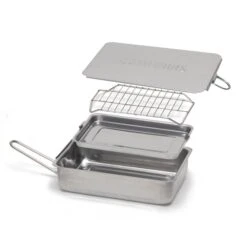 Camerons Stovetop Smoker, 28cm X 43cm -Sous Chef Sales Boutique CS0008 CameronsStovetopSmoker11x15 parts