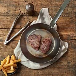 De Buyer Mineral B Frying Pan 24cm 5 De Buyer Mineral B Frying Pan 24cm -Sous Chef Sales Boutique DB0081 DB0082 5