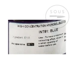 Intense Blue Food Colour 50g 5 Intense Blue Food Colour 50g -Sous Chef Sales Boutique DE0059 IntenseBlueFoodColour 1
