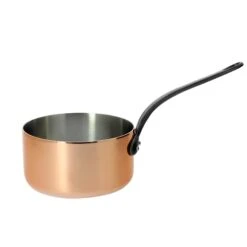 De Buyer Prima Matera Induction-Compatible Copper Saucepan -Sous Chef Sales Boutique DeBuyer matera copper pan for induction 18cm 6306