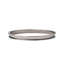 De Buyer Stainless Steel Tart Ring 20cm