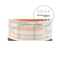 Essential Cuisine Lobster Glace 600g 6 Essential Cuisine Lobster Glace 600g -Sous Chef Sales Boutique EC0012B EssentialCuisineLobsterGlace600g Nutrition