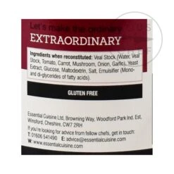 Essential Cuisine Veal Glace 600g -Sous Chef Sales Boutique EC0015B EssentialCuisineVealGlace 2