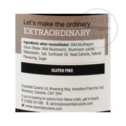 Essential Cuisine Wild Mushroom Glace 600g -Sous Chef Sales Boutique EC0016B EssentialCuisineWildMushroomGlace 2