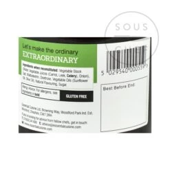 Essential Cuisine Vegetable Glace 600g -Sous Chef Sales Boutique EC0019 Essential Cuisine Vegetable Glace nutrition 2