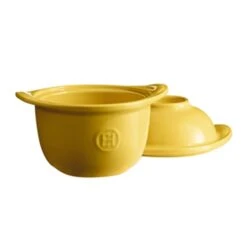 Emile Henry Yellow Egg Coddler, 300ml -Sous Chef Sales Boutique EE0004EmileHenryYellowEggCoddler 300ml2