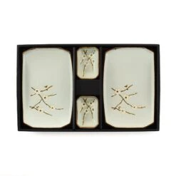 Sakura Blossom Sushi Serving Set -Sous Chef Sales Boutique EM0039 SakuraBlossomSushiSet ver1