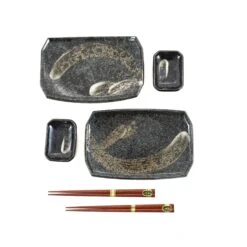 Karasuba-Iro Sushi Serving Set
