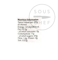 Opies Stem Ginger In Syrup -Sous Chef Sales Boutique EN0123 OpiesStemGingerinSyrup1.8kg nutrition 2