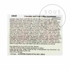 Francois Doucet Provence Confectionery Chest 600g -Sous Chef Sales Boutique FD0032 FrancoisDoucetProvenceConfectioneryChest600g BoP