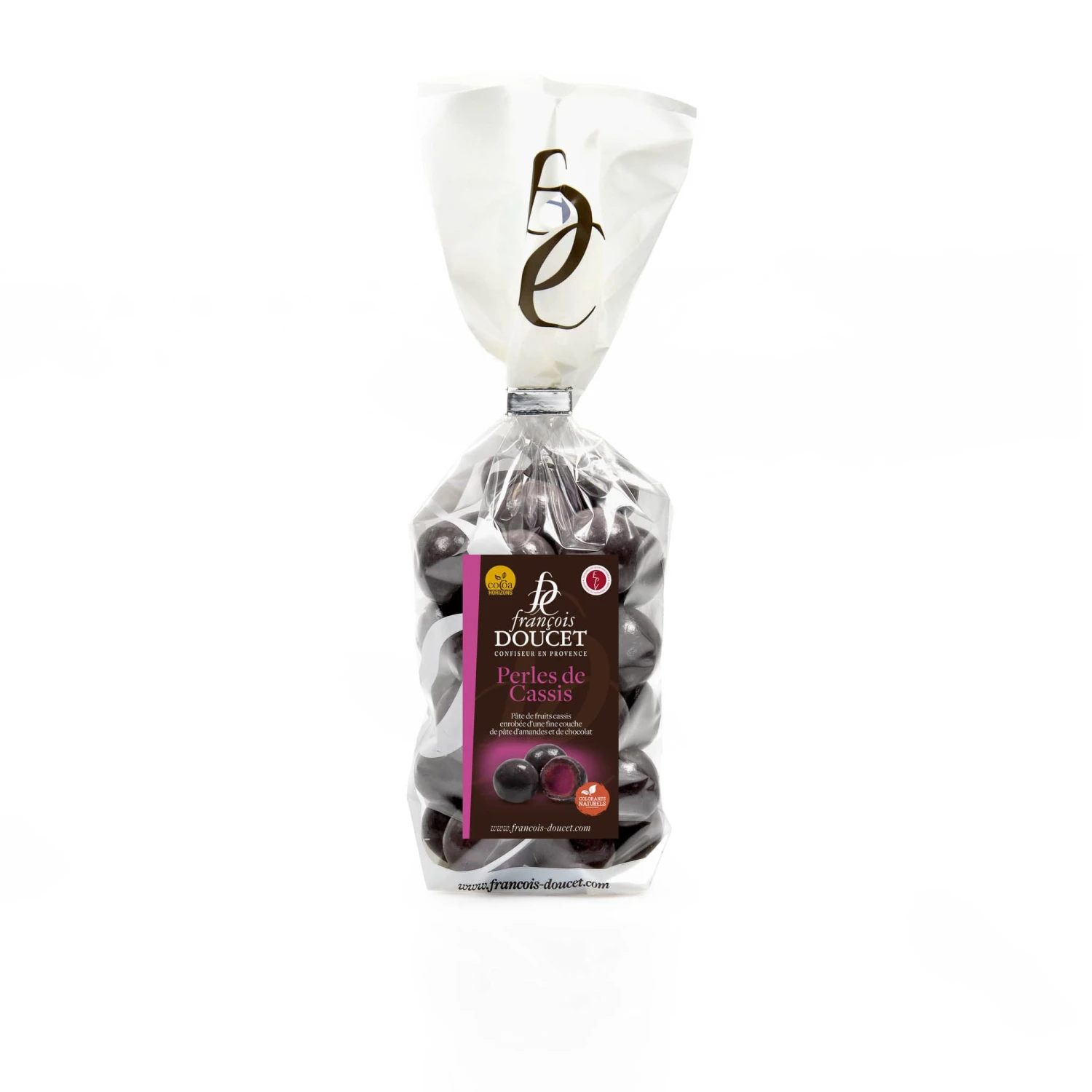 Francois Doucet Chocolate Coated Blackcurrant Fruit Jellies, 200g 1 Francois Doucet Chocolate Coated Blackcurrant Fruit Jellies, 200g