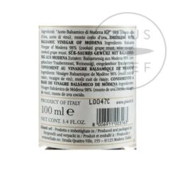 Giuseppe Giusti Balsamic Vinegar Historical Collection In Wooden Casket -Sous Chef Sales Boutique GI0004 GiuseppeGiustiBalsamicVinegarHistoricalCollectioninWoodenCasket nutrition 2