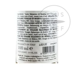 Giuseppe Giusti Balsamic Vinegar Historical Collection In Wooden Casket -Sous Chef Sales Boutique GI0004 GiuseppeGiustiBalsamicVinegarHistoricalCollectioninWoodenCasket nutrition 6