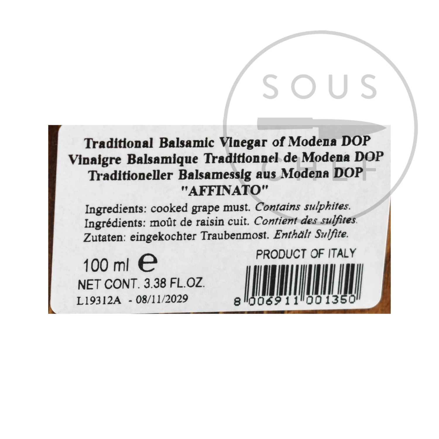 Giuseppe Giusti Balsamic Vinegar Of Modena DOP - Affinato 12 Year Aged 2 Giuseppe Giusti Balsamic Vinegar Of Modena DOP - Affinato 12 Year Aged - Image 2