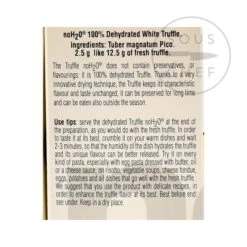Freeze-Dried Alba White Truffle 2.5g 5 Freeze-Dried Alba White Truffle 2.5g -Sous Chef Sales Boutique GU0236 Freeze DriedAlbaWhiteTruffle 1