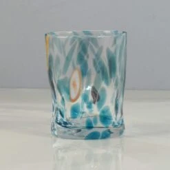 Murano Glass Tumbler, Aquamarine 9 Murano Glass Tumbler, Aquamarine -Sous Chef Sales Boutique IA0002MuranoGlassTumbler Aquamarine