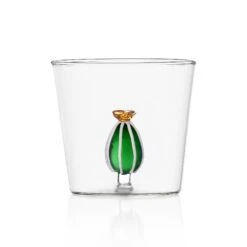 Ichendorf Milano Green Cactus With Flower Tumbler 35cl