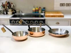 De Buyer Prima Matera Induction-Compatible Copper Saute Pan - Conical -Sous Chef Sales Boutique IMG 6258 690ecd2f add7 4f24 921e c310f9bb2fc0