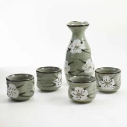 Ocha Sake Set, 5 Pieces 5 Ocha Sake Set, 5 Pieces -Sous Chef Sales Boutique JA0147OchaSakeSet 5Pieces3