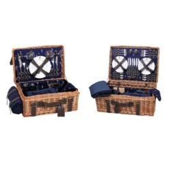 Champs-Elysees Navy Picnic Hamper