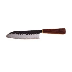 Katto RosewoodHandle Santoku Knife, 19cm