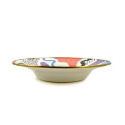 Abstract Enamel Large Serving Dish, 30cm -Sous Chef Sales Boutique KP0024 Abstract Enamel Large Serving Dish side
