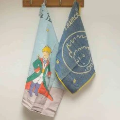 Le Petit Prince Washcloth & Tea Towel With Gift Box 8 Le Petit Prince Washcloth & Tea Towel With Gift Box -Sous Chef Sales Boutique LPPTeatowels