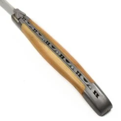 Laguiole En Aubrac Single Cheese Knife, Juniper -Sous Chef Sales Boutique LR0029LaguioleenAubracSingleCheeseKnife Juniper3