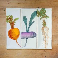 Gift Box Set Of 3 Mixed Veg Tea Towel -Sous Chef Sales Boutique LT0002 MixedVegTeaTowelGiftBoxSetof3 LS2
