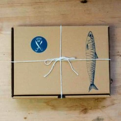 Sardine Design Napkins Box Of 6 -Sous Chef Sales Boutique LT0004 SardineDesignNapkinsBoxof6 closed