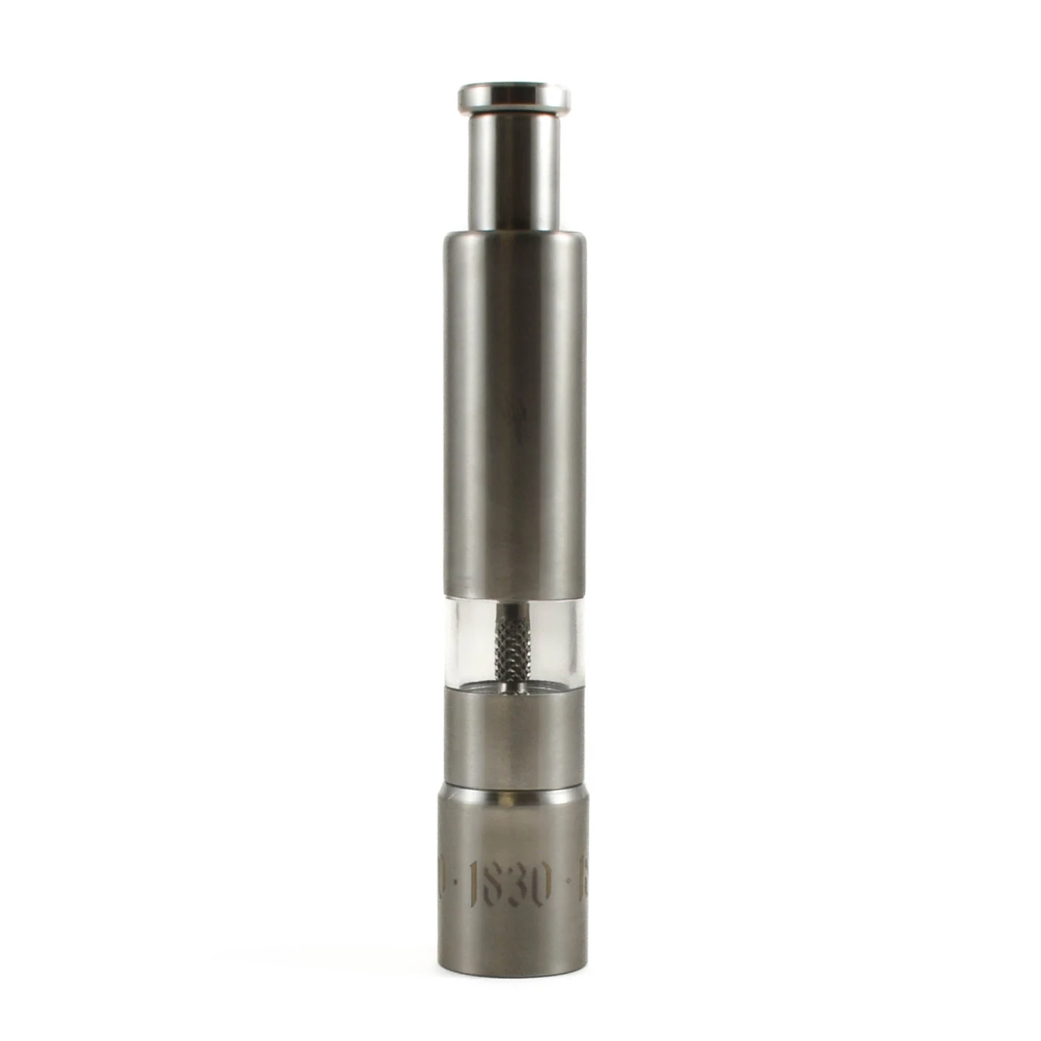 Maison Bremond Stainless Steel Push Pepper Grinder 1 Maison Bremond Stainless Steel Push Pepper Grinder