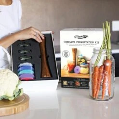 Masontops Complete At Home Wide Mouth Fermentation Kit -Sous Chef Sales Boutique MJ0001MasontopsCompleteAtHomeWideMouthFermentationKitLife