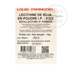 Louis Francois Soy Lecithin Powder, 1kg 5 Louis Francois Soy Lecithin Powder, 1kg -Sous Chef Sales Boutique ML0039 SoyLecithinPowder1kg 1