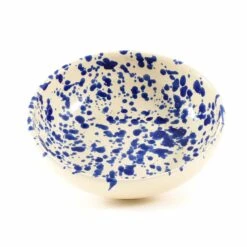 Puglia Blue Splatter Bowl 19cm -Sous Chef Sales Boutique NC0013 PugliaBowl19cmBlue