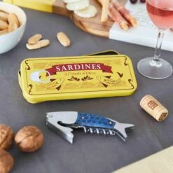 Balvi Sardine In A Tin Corkscrew 7 Balvi Sardine In A Tin Corkscrew -Sous Chef Sales Boutique NG0004SardineinaTinCorkscrewLifestyle
