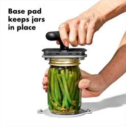 Oxo Twisting Jar Opener With Basepad -Sous Chef Sales Boutique OX0075 OxoTwistingJarOpenerwithBasepad LS2