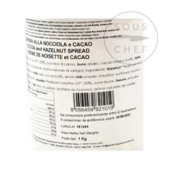 Italian Hazelnut Gianduja Paste 1kg -Sous Chef Sales Boutique PA0123 ItalianHazelnutGiandujaPaste1kg 3