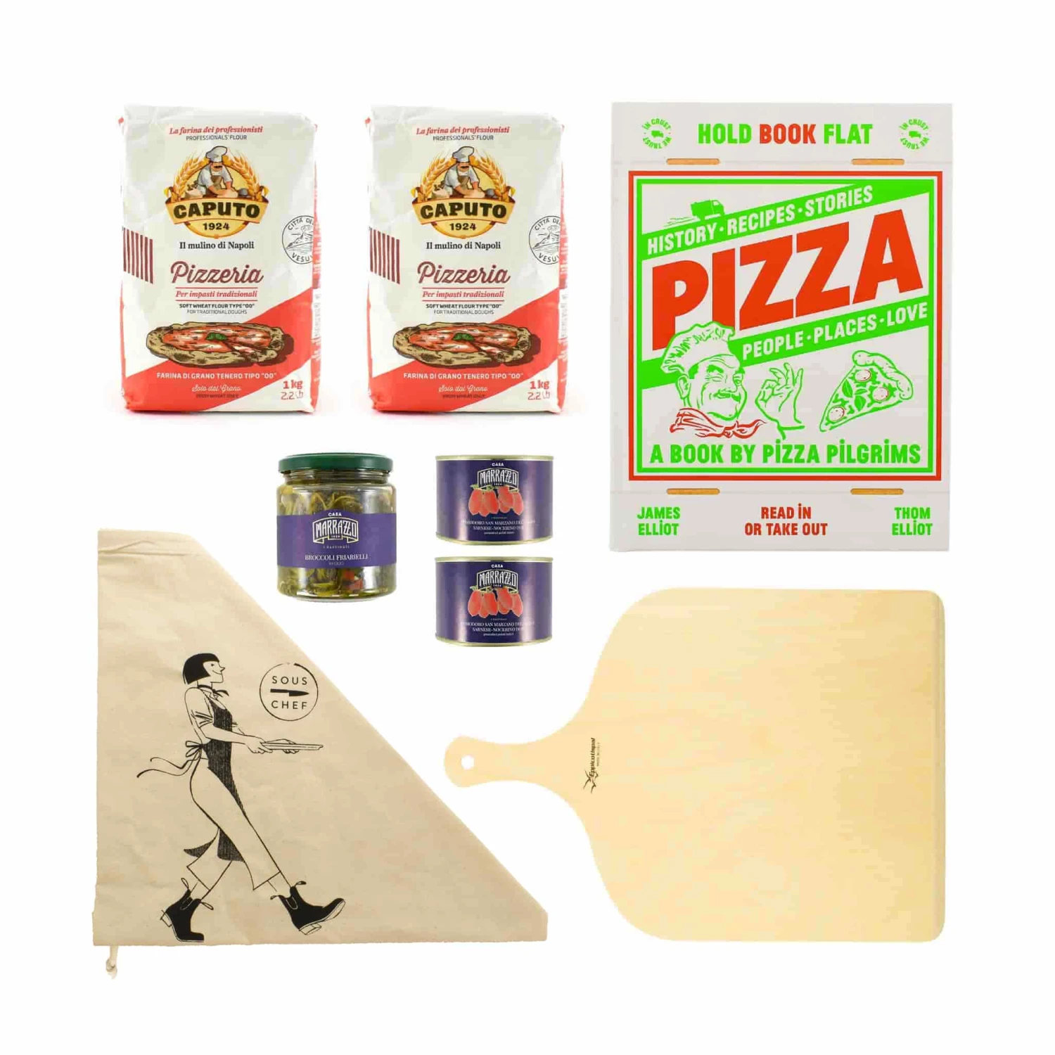 Pizza Pilgrims Cookbook And Ingredients Set 1 Pizza Pilgrims Cookbook And Ingredients Set