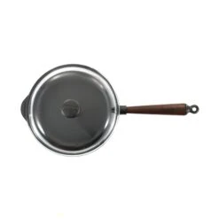 Skeppshult Traditional Cast Iron Deep Saute Pan With Lid 25cm 6 Skeppshult Traditional Cast Iron Deep Saute Pan With Lid 25cm -Sous Chef Sales Boutique SH0019 Skeppshult Traditional Cast Iron Deep Saute Pan with Lid 3